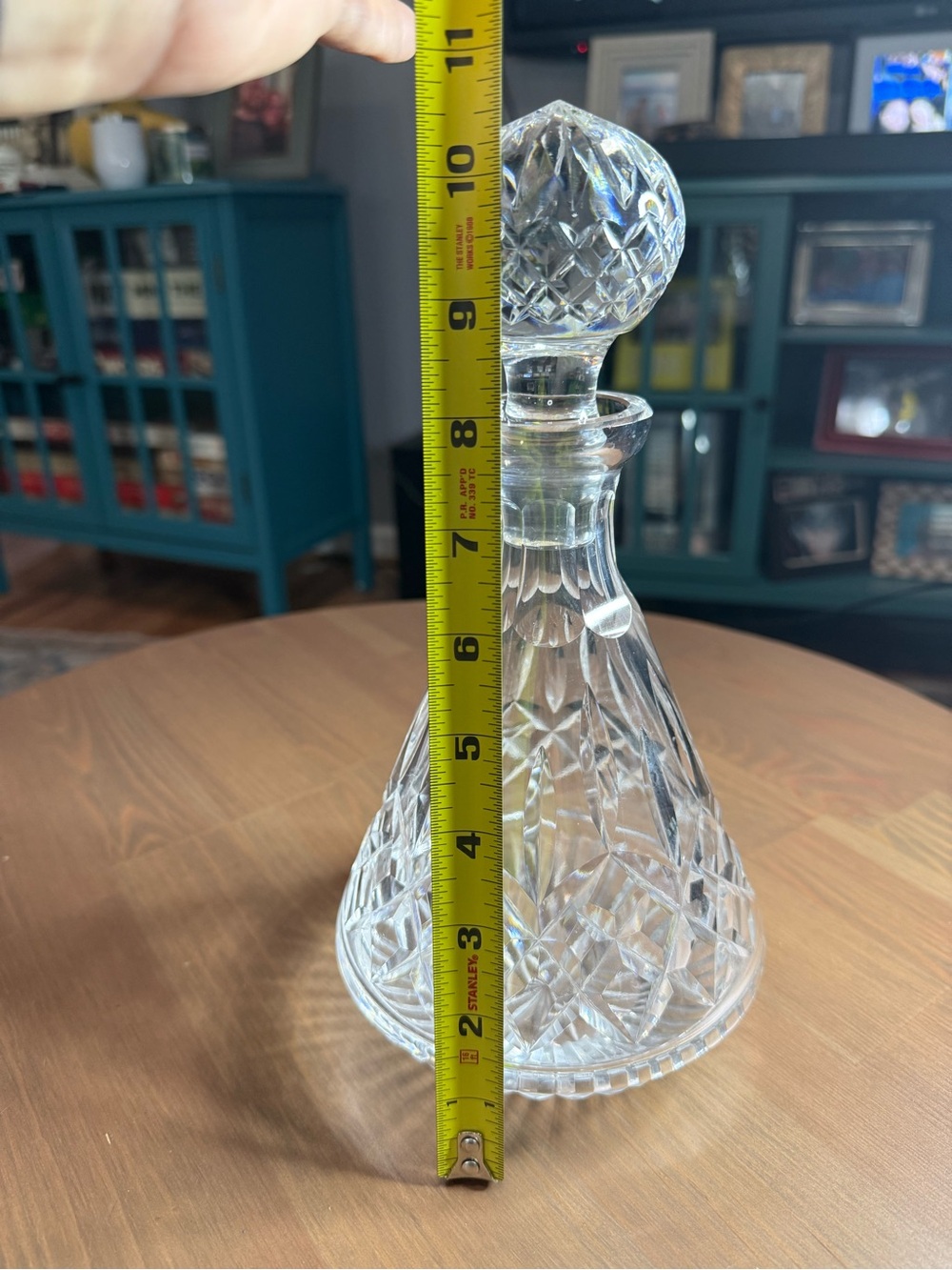 Waterford Cut Crystal Decanter with Faceted Stopper - Clear - Picture 8 of 9